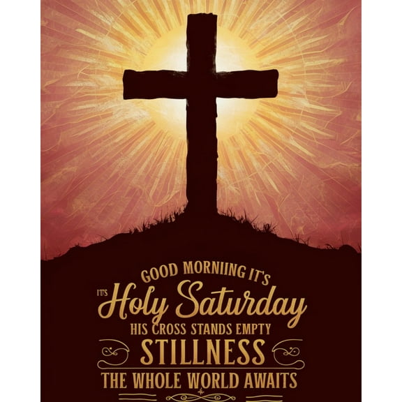 Paint by Numbers Kit for Adults - Holy Saturday Tranquility - Beginner Oil Paingting Kits Drawing DIY Acrylic Arts Craft Kit Gift for Home Decor 16X20 Inch -