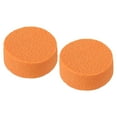 thumbnail image 1 of Unique Bargains 5x5x2.5cm Pickleball Paddle Eraser, Round Rubber Pickleball Racket Dust Remover,Orange 2 Pcs, 1 of 6