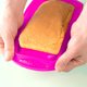 thumbnail image 5 of Bewildely Molde Rectangular de silicona para hornear, molde para tostadas de caramelo, herramienta para hornear pan de Pascua, suministros de cocina DIY, Herramientas y accesorios para hornear rosado Bewildely HA9120-02B, 5 of 6