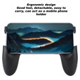 thumbnail image 4 of De Agarre de Joystick Plegable C2, Sistemas de Controladores de Juegos de Diseño Ergonomico ABS para Motores de Doble Rumble, 4 of 7