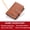 Brown Name, variant on Baellerry New RFID Card Holder Short Men Wallets Name Engraved Brand Male Purse Luxury PU Leather Small Men's Popup Wallet