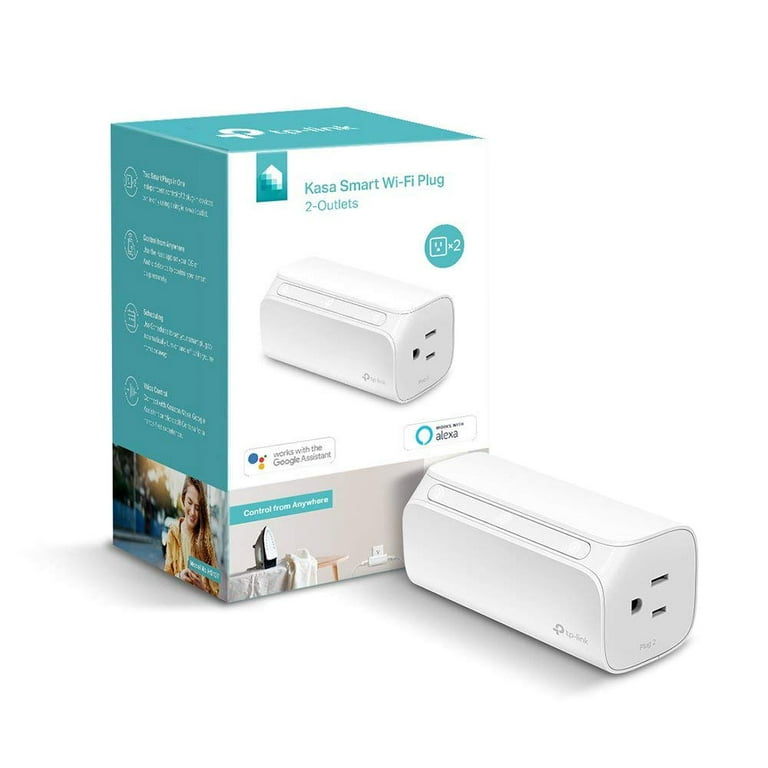 Kasa Smart WiFi Outdoor Plug by TP-Link– Outlets, Plug, Works with