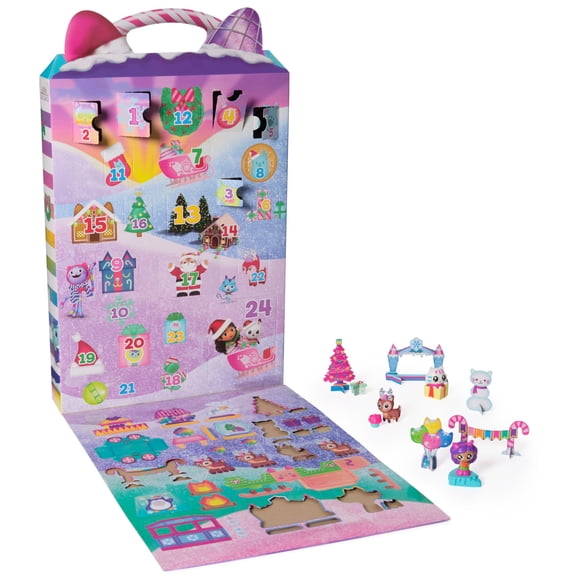 Calendario de Adviento Gabby's Dollhouse DreamWorks 2024 con 24 juguetes
