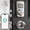 Silver, variant on Fingerprint Keypad Deadbolt with Knob Set, Keyless Entry Door Lock with App Control, Door Locks for Front Door, Auto Lock&- Lock, 100+ User Codes&5 , Easy Installation, Matte Black