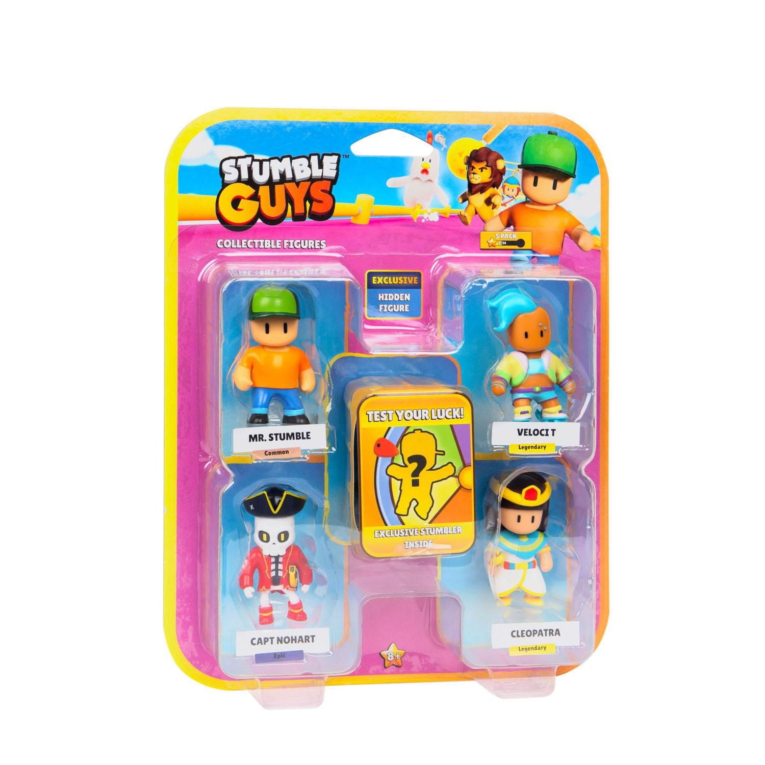 Figurines à collectionner Stumble Guys 5 paquet en boîte mystère – 1 personnage rare à collectionner Figurines à collectionner Stumble Guys