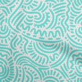 thumbnail image 1 of oneOone Rayon Turquoise Green Fabric Japanese Craft Projects Decor Fabric Printed By The Yard 56 Inch Wide, 1 of 4