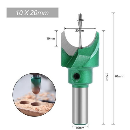 

Fule 6-30mm Buddha Beads Ball Milling Cutter 10mm Shank Router Bit Woodworking Tools