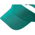 thumbnail image 4 of Gorra de visera para niños, visera de golf, gorra para niña y niño, gorra ajustable transpirable, visera solar de secado rápido para niños de 1 a 8 años, color verde, 4 of 4