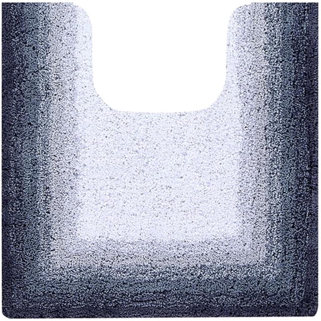 Better Trends BATO2020GRY Better Trends Torrent Collection 100% Cotton 20' x 20' Contour Bath Rug in Gray