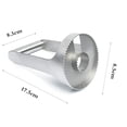 thumbnail image 3 of 430 Stainless Steel Pineapple Peeler Cutter Tool with Efficient Core Extractor for Easy Fruit Preparation, 3 of 5