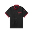 thumbnail image 3 of Ocealan Mens Short/Long Sheeve Uniform Chef Coat Double Breasted Pockt Working Jacket for Hotel Black XXL, 3 of 7
