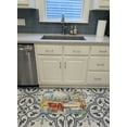thumbnail image 3 of Carolines Treasures JMK1034RUG Three Boats Sailboats Machine Washable Memory Foam Mat, 3 of 4