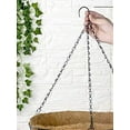 thumbnail image 2 of Ashman Online, Metal Hanging Planter Basket, Indoor Outdoor Watering Hanging Baskets, Black Color, (2Pack), 2 of 8