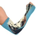 thumbnail image 2 of ALAZA Dog on Blue UV Sun Protection Arm Sleeves UPF 50+ Compression Cooling Sleeve 1 Pair, 2 of 7