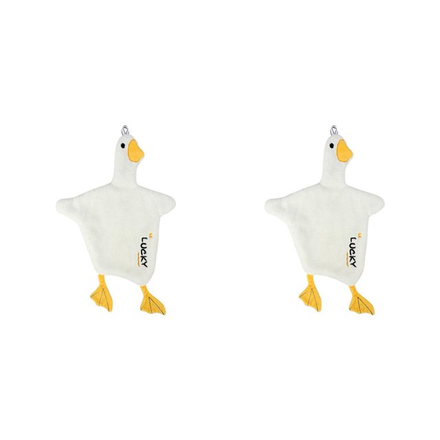 Bearachild Toalla de mano, paño absorbente bonito, pañuelo para colgar en la cara, suministros para el hogar, regalos para niños, pato Type6 NO6