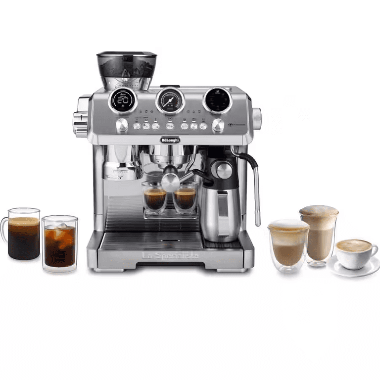 De'Longhi, Espresso Machine, La Specialista Maestro, Silver