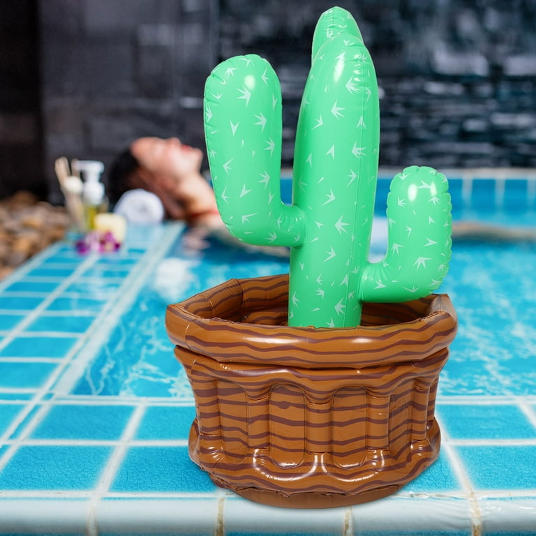 LEXSOMEO Inflatable Cactus Shape Cooler for Parties Multi-Function
