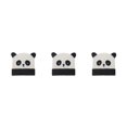 thumbnail image 2 of Qarigey Lady Teens Cute Panda Fashion Windproof Knitting Hats Winter Headwear Autumn Black White Cartoon 56-58cm for Travel Type1 NO1, 2 of 6