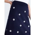 thumbnail image 5 of Free Assembly Women's and Women's Plus Embroidered Mini Sweater Skirt, Sizes XS-4X, 5 of 7