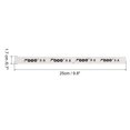 thumbnail image 2 of Uxcell 9.8"x0.7" PU Badminton Racket Head Racquet Protector Sticker Tape, White 15 Pack, 2 of 5
