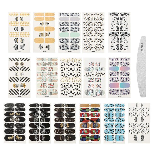 Graduation Theme Nail Sticker Set 16 Sheets Designed For Nails With Creative Adornment Suitable For Girls And Women