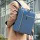 thumbnail image 4 of Mochila Pisexur de tres piezas para hombre, con carga USB, para ordenador portátil, de negocios, para estudiantes, para niños y estudiantes., 4 of 5