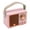 #0737, variant on Portable BT Speaker, 400mAh Battery USB Charging Small Speaker for Home Gathering Party White,Light Red,Blue,Black,Green