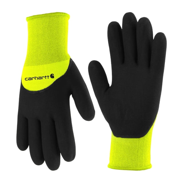Guantes Carhartt térmicos con forro, nitrilo y alta visibilidad XL