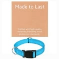 thumbnail image 2 of Stylish & Durable Adjustable, Reflective Dog Collars - Multiple Colors & Sizes Available - Large/Bright Blue, 2 of 10