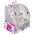 thumbnail image 3 of Halinfer Breathable Cat Backpack, Full Ventilation Pet Carrier Backpack for Small Dog, Airline Approved Cat Carrying Backpack for Travel and Hiking, 3 of 7