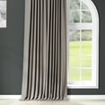 thumbnail image 4 of Half Price Drapes Neutral Grey Extra Wide Room Darkening Curtains for Bedroom (1 Panel), 100W X 120L, 4 of 6