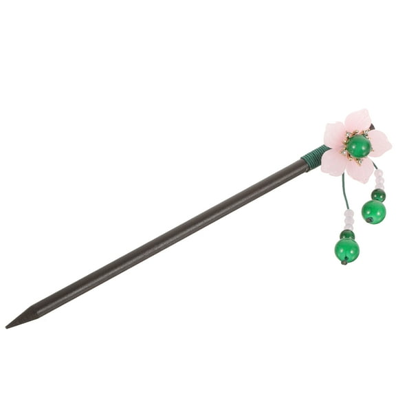 unbranded Chinese Style Hair Pin Wood Hair Stick Flower-Shaped Hair Pin Fork Vintage Hair Chopstick