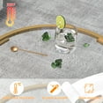 thumbnail image 6 of Glass Coffee Table,Round Gold Coffee Table for Small Space,27" Modern Center Table,Glass Top Clear Coffee Table with Sturdy Metal Frame for for Living Room Home Office, Easy Assembly, 6 of 6