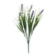 thumbnail image 4 of Flor de lavanda artificial, centro de mesa de flores falsas, decoración artesanal, foto Morado oscuro, 4 of 9