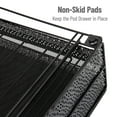 thumbnail image 6 of Mind Reader Single Serve Coffee Pod Organizer with 2 Drawers, 72 Pod Capacity, Metal, Black, 6 of 8