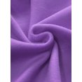thumbnail image 5 of Nyeemya Girls Fleece Lined Bodysuit Long Sleeve Ballet Leotard Kids Dance Undergarment Thermal Purple 120, 5 of 7