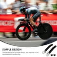 thumbnail image 2 of LABSERRON 1 Pair Universal Bike Rest Handlebar Durable Use for Road Biking Black 6.7X1.2X0.8in, 2 of 8