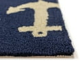 thumbnail image 4 of Liora Manne Indoor Outdoor Area Rug Navy 5x8 Hand Tufted Fade Resistant, 4 of 5