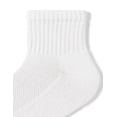 thumbnail image 3 of No nonsense Women's Soft & Breathable Cushioned Mini Crew Socks 3 Pair Pack, White, One Size, 3 of 7