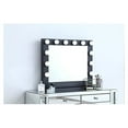 thumbnail image 3 of Brenda 32 inch by 26 inch plug in LED 5000K mirror in black, 3 of 4