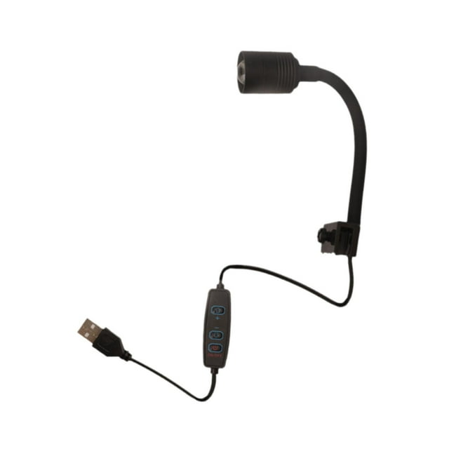 Wweixi Aquarium Projecteur sous-Marin Rotation 360° Lumière LED Multifonction Jaune Chaud 16,4x2,4cm