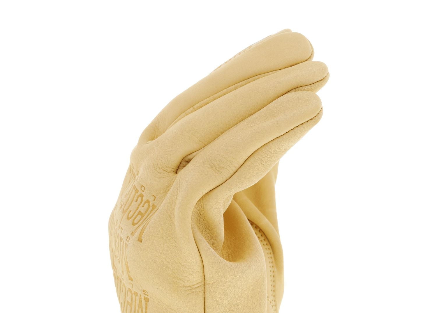 Mechanix Wear DuraHide™ Leather Cow Driver Work Gloves (X-Large, Tan), Water Resistant