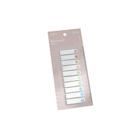 

Uorcsa Leaf 200Pc Pet Premium Color Loose Retro Index Tag Paper Hand Account Ruler