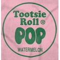 thumbnail image 2 of Retro Flavor Watermelon Tootsie Pop Zip Up Hoodie Men's Women's Brisco Brands S, 2 of 6