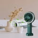 thumbnail image 3 of Ventilador eléctrico de mano USB 4000mAh Pantalla digital Ventilador enfriador de aire de escritorio (Verde), 3 of 5