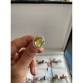 thumbnail image 2 of Lemon Quartz Ring · oval 925 silver Ring · cocktail statement Ring · Gold Cocktail Ring · lemon quartz jewellery · yellow gemstone ring, 2 of 4