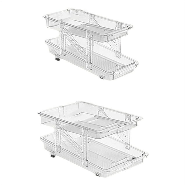 Dispensador Automático de Latas de de 2 Niveles, Apilable, para Refrigerador.
