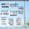 thumbnail image 5 of 8 Sheets Motivational Text Wall Stickers Word Window Stickers PVC Waterproof Self Adhesive Wall Decals Removable for Window Decor Clings Stairway Housewarming Gift, 5 of 9
