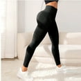 thumbnail image 4 of Anti Cellulite 3D Leggings Womens Butt Lifting Tummy Control Resistance Bands Leggings Compression Yoga Pant Black 4XL, 4 of 6