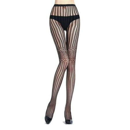 

Worallymy Fishnet Stocking Hollow Out Pantyhose Lace Solid Color Long Tights Lingerie Calcetines Female Skin Clothing Accessories Hosiery White M